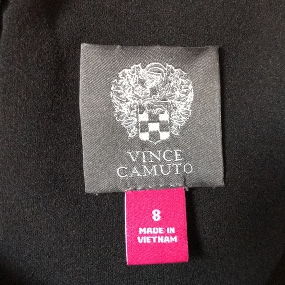 Vince Camuto Black Shift Dress Size 8 - Picture 3 of 5